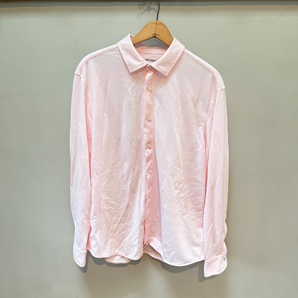 UnTuckit Men's Mercurey Button Down Shirt- Size L